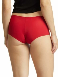 HANKY PANKY BreatheSoft™ Boyshort Cherryade Red -HANKY PANKY Shop Hanky Panky BreatheSofttm Boyshort Cherryade Red View 3