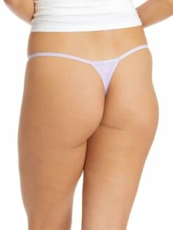 HANKY PANKY BreatheSoft™ G-String 7 HANKY PANKY BreatheSoft™ G-String -HANKY PANKY Shop Hanky Panky BreatheSofttm G String WISTERIA PURPLE View 3