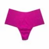 HANKY PANKY BreatheSoft™ High Rise Thong Hot Fuchsia Pink -HANKY PANKY Shop Hanky Panky BreatheSofttm High Rise Thong Hot Fuchsia Pink HOT FUCHSIA View 1