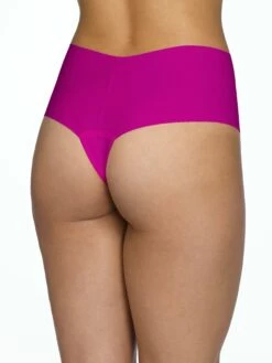 HANKY PANKY BreatheSoft™ High Rise Thong Hot Fuchsia Pink -HANKY PANKY Shop Hanky Panky BreatheSofttm High Rise Thong Hot Fuchsia Pink View 3
