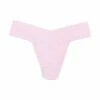 HANKY PANKY BreatheSoft™ Natural Rise Thong Bliss Pink -HANKY PANKY Shop Hanky Panky BreatheSofttm Natural Rise Thong Bliss Pink BLISS PINK View 1
