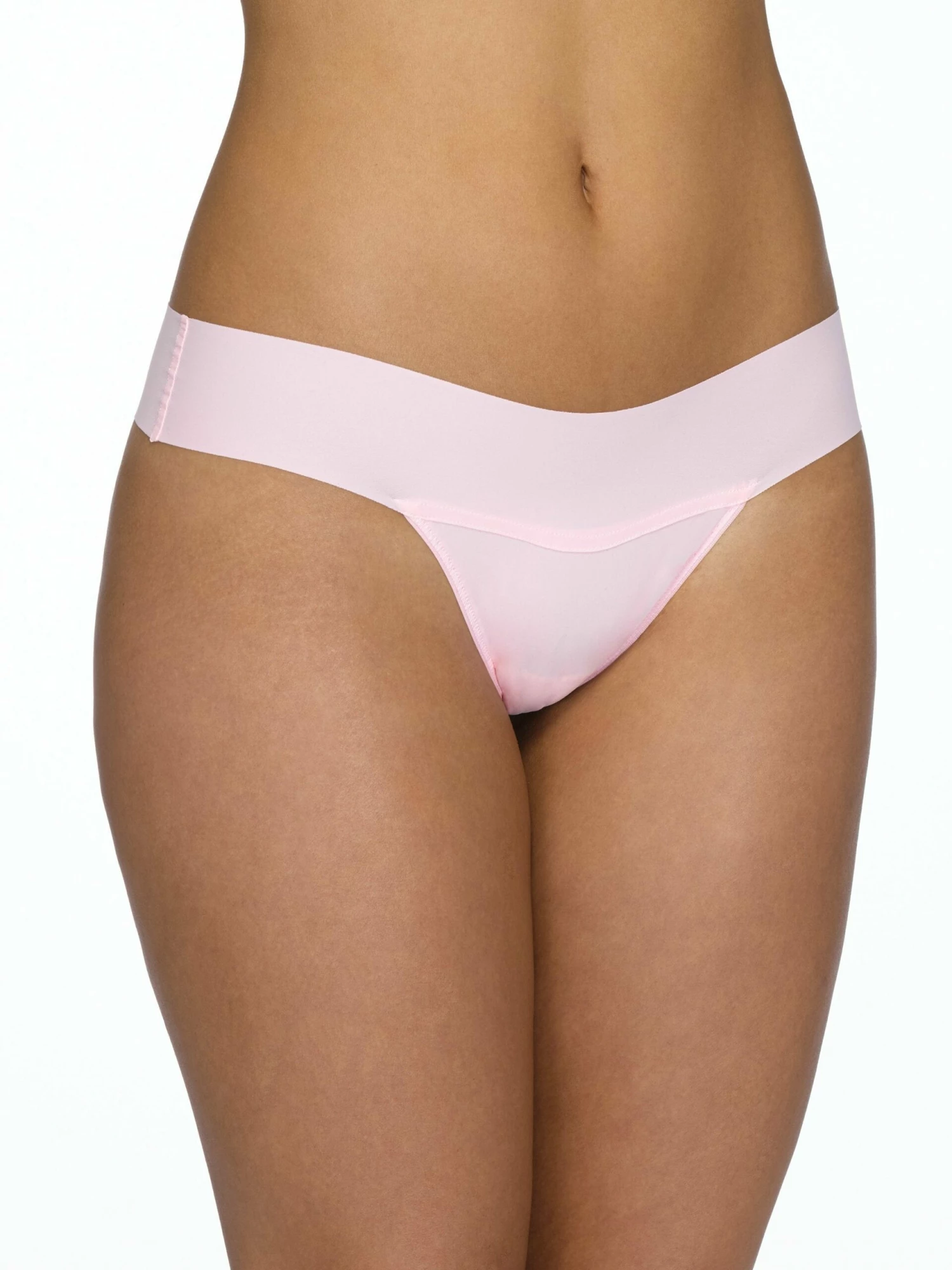 HANKY PANKY BreatheSoft™ Natural Rise Thong Bliss Pink 4 HANKY PANKY BreatheSoft™ Natural Rise Thong Bliss Pink - Image 2