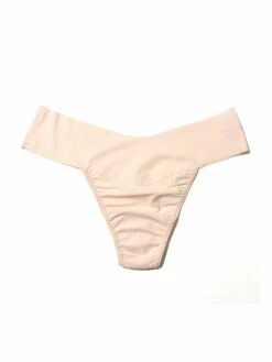 HANKY PANKY BreatheSoft™ Natural Rise Thong Vanilla
