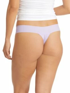 HANKY PANKY BreatheSoft™ Natural Rise Thong Wisteria Purple 7 HANKY PANKY BreatheSoft™ Natural Rise Thong Wisteria Purple -HANKY PANKY Shop Hanky Panky BreatheSofttm Natural Rise Thong Wisteria Purple View 3
