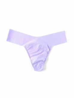 HANKY PANKY BreatheSoft™ Natural Rise Thong Wisteria Purple