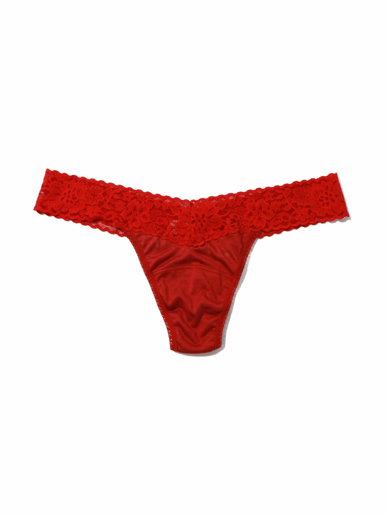 HANKY PANKY DreamEase™ Low Rise Thong Burnt Sienna Red 3 HANKY PANKY DreamEase™ Low Rise Thong Burnt Sienna Red