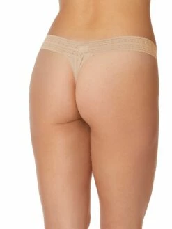 HANKY PANKY DreamEase™ Low Rise Thong Chai -HANKY PANKY Shop Hanky Panky DreamEasetm Low Rise Thong Chai CHAI View 3