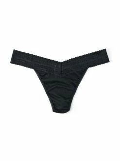 HANKY PANKY DreamEase™ Original Rise Thong Black