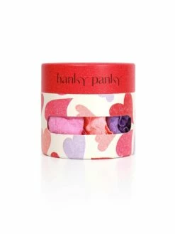 HANKY PANKY Holiday 3 Pack Signature Lace Low Rise Thongs -HANKY PANKY Shop Hanky Panky Holiday 3 Pack Signature Lace Low Rise Thongs ELECTRIC ORCHID PURPLENEON CORAL ORANGEDRIFTING HORIZON PINK View 3