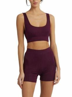 HANKY PANKY MellowLuxe™ Lounge Bralette Dried Cherry Red Sale 10 HANKY PANKY MellowLuxe™ Lounge Bralette Dried Cherry Red Sale -HANKY PANKY Shop Hanky Panky MellowLuxetm Lounge Bralette Dried Cherry Red Sale View 4