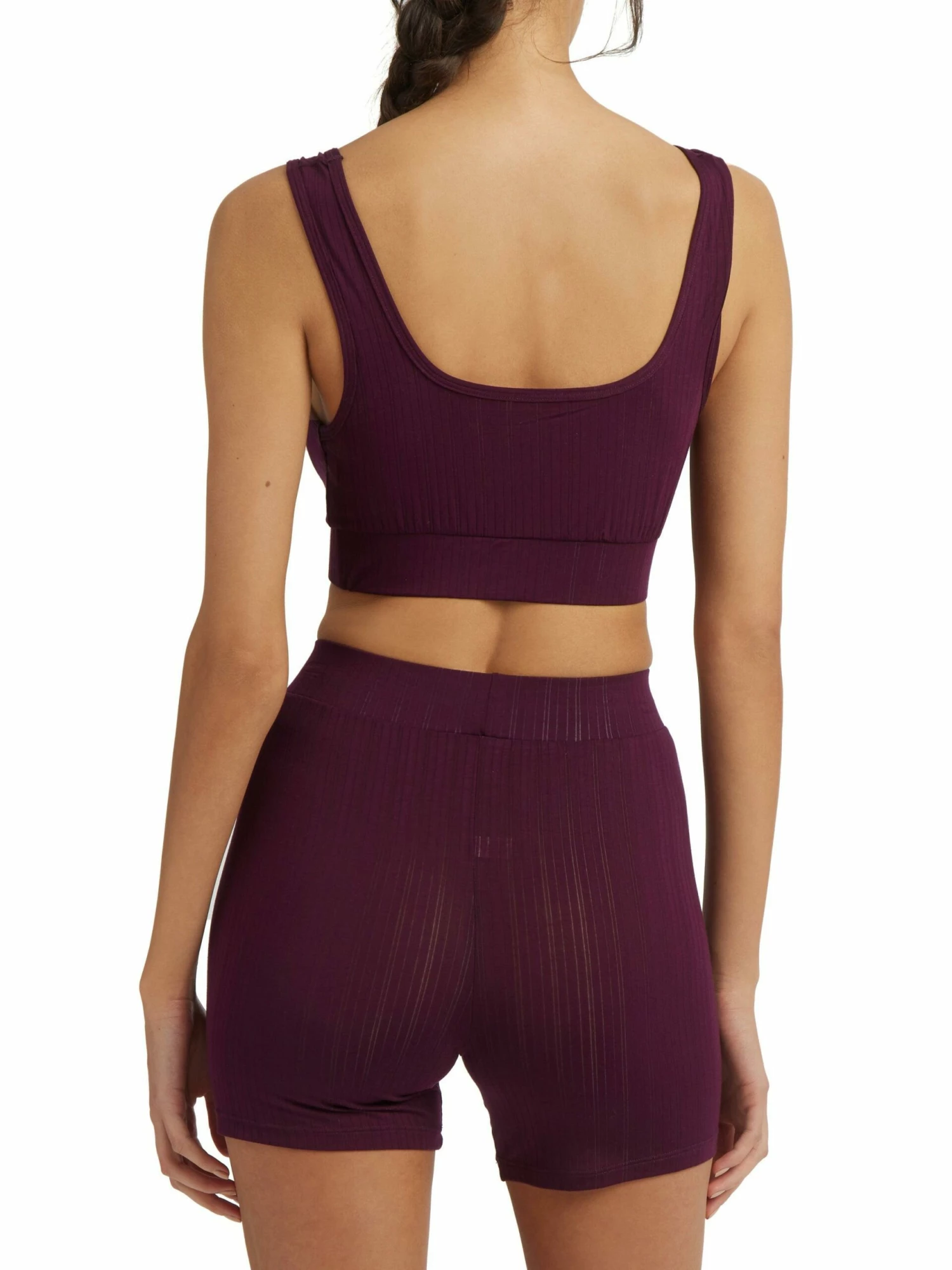 HANKY PANKY MellowLuxe™ Sleep Short Dried Cherry Red Sale 7 HANKY PANKY MellowLuxe™ Sleep Short Dried Cherry Red Sale - Image 5