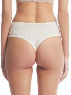 HANKY PANKY MoveCalm™ High-Rise Thong Pearl Pink -HANKY PANKY Shop Hanky Panky MoveCalmtm High Rise Thong Pearl Pink View 3