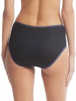 HANKY PANKY MoveCalm™ High Waist Brief Black -HANKY PANKY Shop Hanky Panky MoveCalmtm High Waist Brief Black View 3