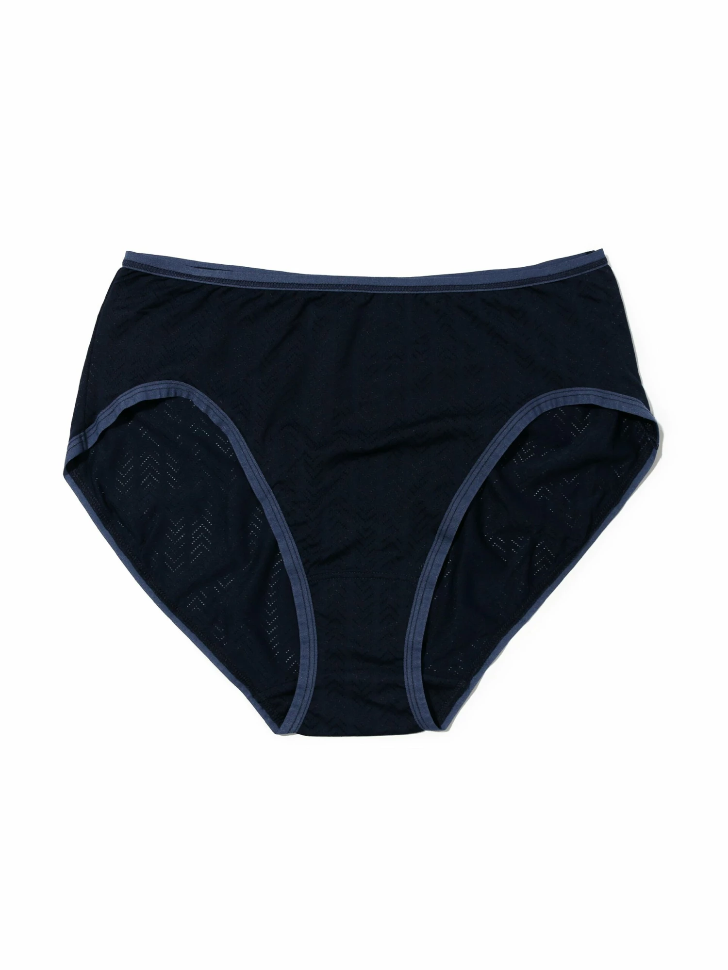 HANKY PANKY MoveCalm™ High Waist Brief Blackberry Crumble/Waterfall Blue 2 HANKY PANKY MoveCalm™ High Waist Brief Blackberry Crumble/Waterfall Blue