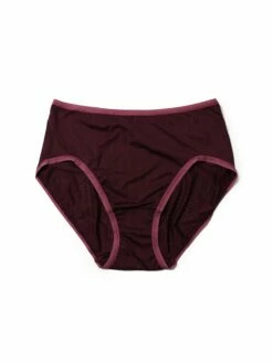 HANKY PANKY MoveCalm™ High Waist Brief Dried Cherry Red