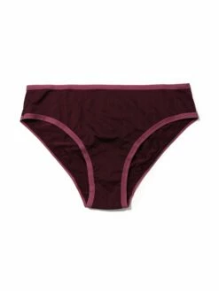 HANKY PANKY MoveCalm™ Rouched Brief Dried Cherry Red