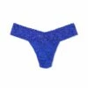 HANKY PANKY Petite Size Signature Lace Low Rise Thong Blue Solace -HANKY PANKY Shop Hanky Panky Petite Size Signature Lace Low Rise Thong Blue Solace BLUE SOLACE View 1