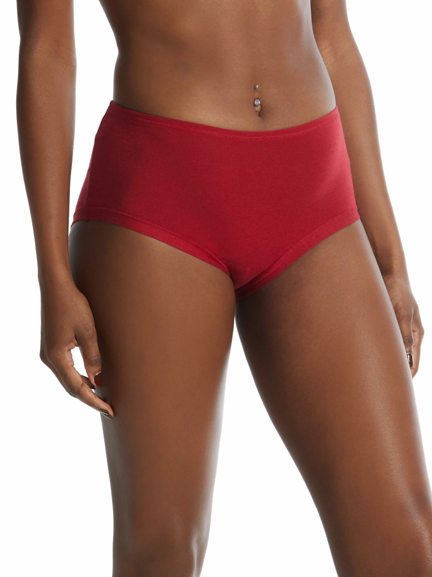 HANKY PANKY PlayStretch™ Boyshort Cayenne Red 4 HANKY PANKY PlayStretch™ Boyshort Cayenne Red - Image 2