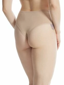 HANKY PANKY PlayStretch™ High Rise Thong Chai -HANKY PANKY Shop Hanky Panky PlayStretchtm High Rise Thong Chai View 3