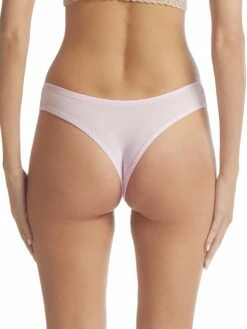 HANKY PANKY PlayStretch™ Natural Rise Thong Meadowsweet Pink 7 HANKY PANKY PlayStretch™ Natural Rise Thong Meadowsweet Pink -HANKY PANKY Shop Hanky Panky PlayStretchtm Natural Rise Thong Meadowsweet Pink View 3