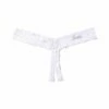 HANKY PANKY Plus Size Bride Crystal Crotchless Thong White -HANKY PANKY Shop Hanky Panky Plus Size Bride Crystal Crotchless Thong White WHITE View 1