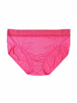 HANKY PANKY Plus Size DreamEase™ French Brief Exclusive Kiss From A Rose Pink
