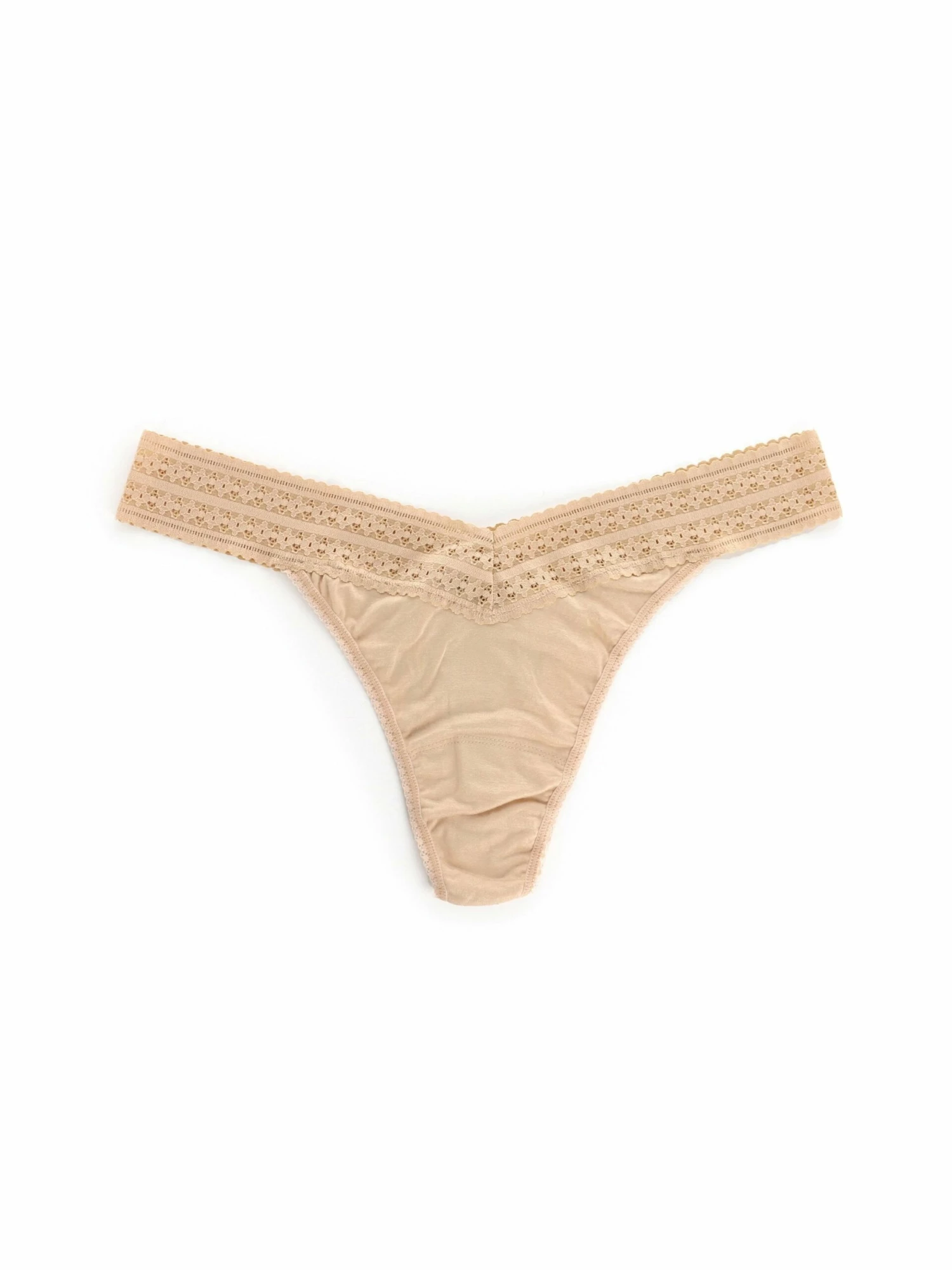 HANKY PANKY Plus Size DreamEase™ Thong Exclusive Chai 3 HANKY PANKY Plus Size DreamEase™ Thong Exclusive Chai