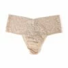 HANKY PANKY Plus Size Retro Lace Thong Chai -HANKY PANKY Shop Hanky Panky Plus Size Retro Lace Thong Chai CHAI View 1