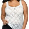 HANKY PANKY Plus Size Signature Lace Classic Cami White