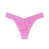 HANKY PANKY Plus Size Signature Lace Original Rise Thong Drifting Horizon Pink -HANKY PANKY Shop Hanky Panky Plus Size Signature Lace Original Rise Thong Drifting Horizon Pink DRIFTING HORIZON View 1
