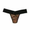 HANKY PANKY Printed DreamEase™ Low Rise Thong Exclusive So Wild -HANKY PANKY Shop Hanky Panky Printed DreamEasetm Low Rise Thong Exclusive So Wild SO WILD View 1