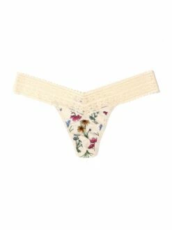 HANKY PANKY Printed DreamEase™ Low Rise Thong Flourish