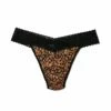 HANKY PANKY Printed DreamEase™ Original Rise Thong Exclusive So Wild -HANKY PANKY Shop Hanky Panky Printed DreamEasetm Original Rise Thong Exclusive So Wild SO WILD View 1