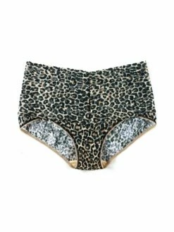 HANKY PANKY Printed Retro Lace V-Kini Classic Leopard -HANKY PANKY Shop Hanky Panky Printed Retro Lace V Kini Classic Leopard CLASSIC LEOPARD View 4