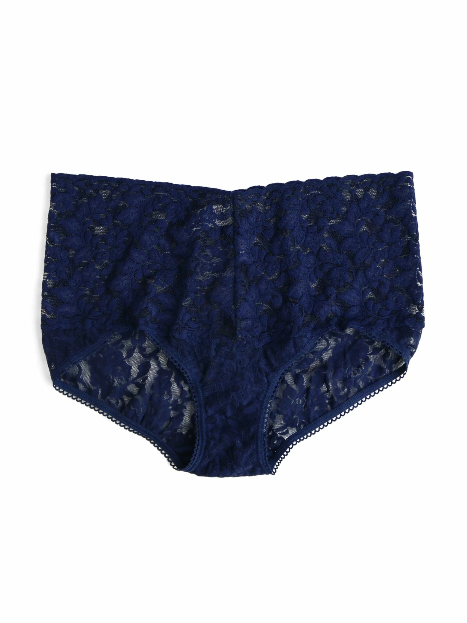 HANKY PANKY Retro Lace V-Kini Navy 3 HANKY PANKY Retro Lace V-Kini Navy