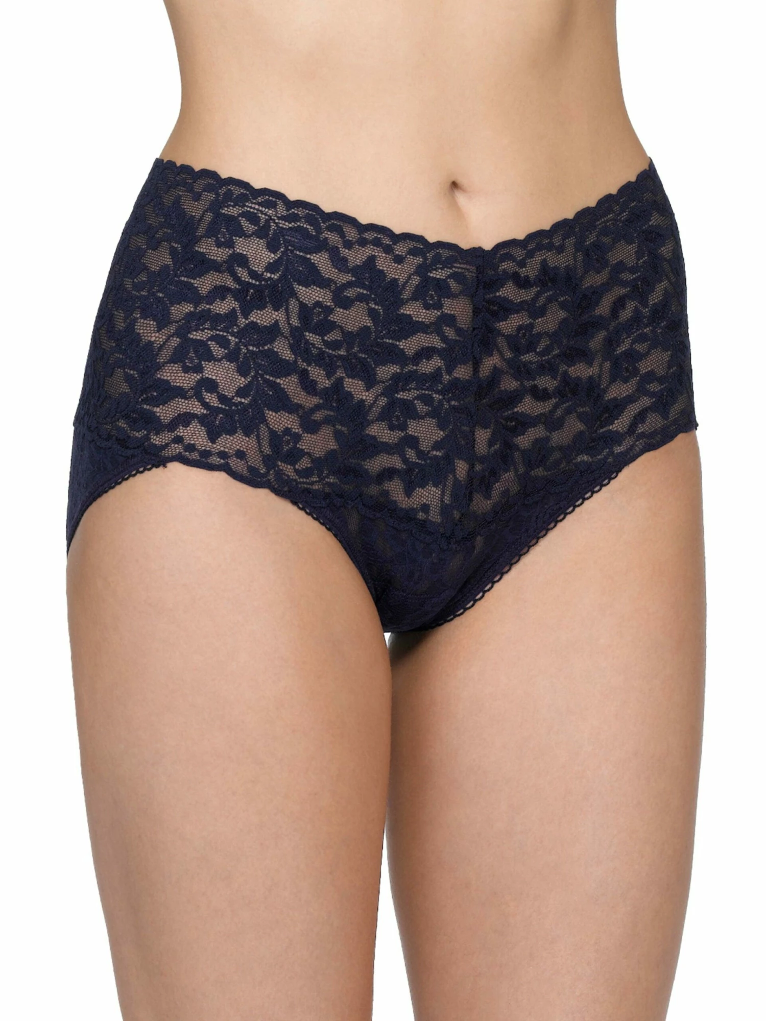 HANKY PANKY Retro Lace V-Kini Navy 5 HANKY PANKY Retro Lace V-Kini Navy - Image 3