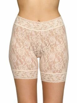 HANKY PANKY Signature Lace Bike Short Chai
