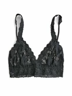 HANKY PANKY Signature Lace Crossover Bralette Black -HANKY PANKY Shop Hanky Panky Signature Lace Crossover Bralette Black View 3