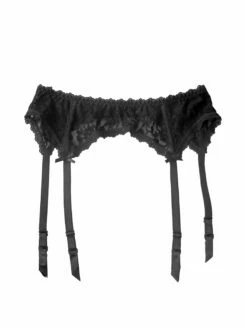 HANKY PANKY Signature Lace Garter Belt Black -HANKY PANKY Shop Hanky Panky Signature Lace Garter Belt Black BLACK View 3