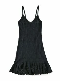 HANKY PANKY Signature Lace High-Low Chemise Black 7 HANKY PANKY Signature Lace High-Low Chemise Black -HANKY PANKY Shop Hanky Panky Signature Lace High Low Chemise Black BLACK View 3