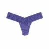 HANKY PANKY Signature Lace Low Rise Thong African Violet Purple 2 HANKY PANKY Signature Lace Low Rise Thong African Violet Purple -HANKY PANKY Shop Hanky Panky Signature Lace Low Rise Thong African Violet Purple AFRICAN VIOLET View 1