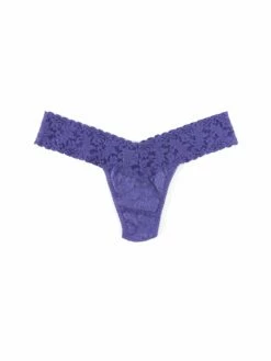 HANKY PANKY Signature Lace Low Rise Thong African Violet Purple