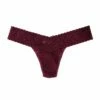 HANKY PANKY Signature Lace Low Rise Thong Dried Cherry Red 1 HANKY PANKY Signature Lace Low Rise Thong Dried Cherry Red -HANKY PANKY Shop Hanky Panky Signature Lace Low Rise Thong Dried Cherry Red DRIED CHERRY View 1