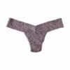 HANKY PANKY Signature Lace Low Rise Thong Dusk Purple -HANKY PANKY Shop Hanky Panky Signature Lace Low Rise Thong Dusk Purple DUSK View 1