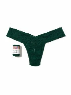 HANKY PANKY Signature Lace Low Rise Thong Green Queen -HANKY PANKY Shop Hanky Panky Signature Lace Low Rise Thong Green Queen GREEN QUEEN View 4