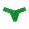 HANKY PANKY Signature Lace Low Rise Thong Mistletoe Green
