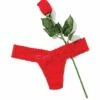 HANKY PANKY Signature Lace Low Rise Thong Rose Red 2 HANKY PANKY Signature Lace Low Rise Thong Rose Red -HANKY PANKY Shop Hanky Panky Signature Lace Low Rise Thong Rose Red RED View 1