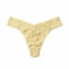 HANKY PANKY Signature Lace Original Rise Thong Buttercup Yellow