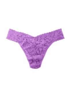 HANKY PANKY Signature Lace Original Rise Thong Candied Violet Purple