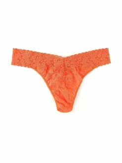 HANKY PANKY Signature Lace Original Rise Thong Orange Sparkle